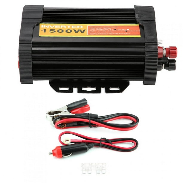 Onduleur Solaire De Voiture, 12V à 220V 6000W Onduleur De Voiture, Auto  Pour Une Utilisation Multifonctionnelle D'alimentation De Voiture 