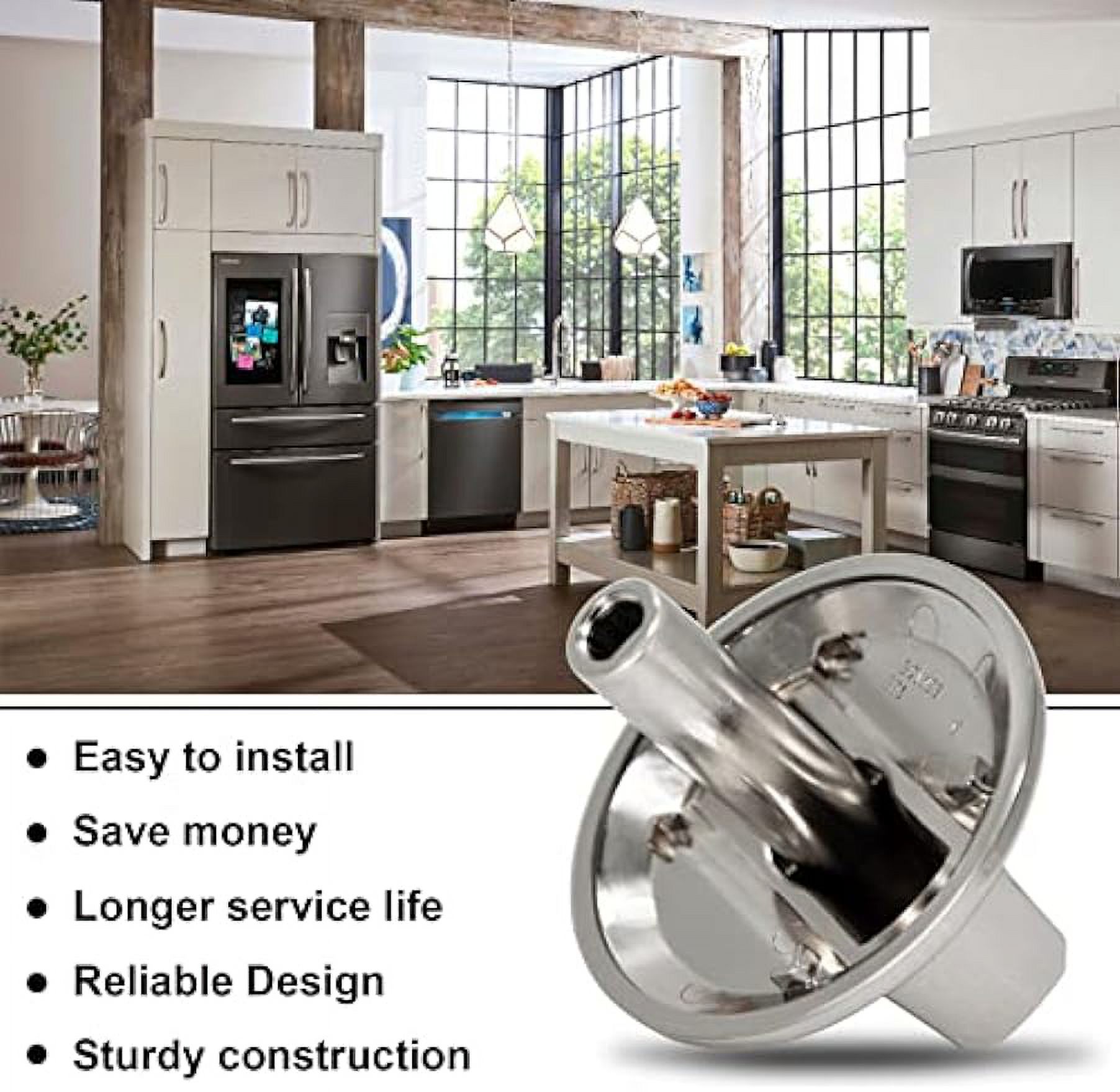 1 Pack 5304525746 Cooktop Knobs Gas Stove Knobs, Compatible with  