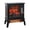 Antique Black 98, variant on 23 inch Electric Fireplace Insert Ultra Thin with Log Set & Realistic Flame, Remote Control Timer, Overheat Protection for TV Stand or Freestanding Use, Antique Black