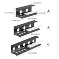 thumbnail image 3 of Socket Management Rack Convenient Wires Retractable Power Strips Storage Tray Practical Under Desk Cord Holder, 3 of 8