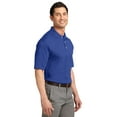 thumbnail image 4 of Port Authority K455 Mens Rapid Dry Polo T-Shirt, Royal Blue - Extra Large, 4 of 6