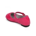 thumbnail image 3 of New Girl Link Gloria-58K Patent Round Toe Strappy hook and loop Mary Jane Ballet Flat, 3 of 5