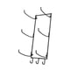 thumbnail image 1 of Estante de almacenamiento con soporte de pared, soporte para esterilla de yoga, accesorios, organizador de montaje en pared, estante de pared de metal, 1 of 8