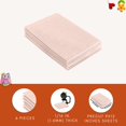 thumbnail image 3 of FabricLA Acrylic Felt Fabric Sheets for Crafts | Precut 9" X 12" Inch (20 cm X 30 cm) Felt Squares | Felt Fabric Sheets for DIY Crafts, Hobby, Costume, and Decoration | Ivory, 6 Pieces, 3 of 10