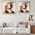thumbnail image 4 of Designart "Pop Art Magazine of Queen Elizabeth I" People Framed Wall Art Decor - Modern Black Celebrity Hallway Framed Wall Art Decor, 4 of 6