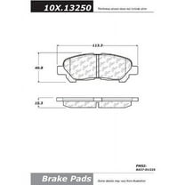 Centric Parts - Ceramic Pads