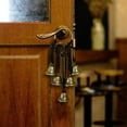 thumbnail image 4 of JoyMoreHome 2Pcs Bells for Door Knob, Brass-Colored Iron Bell Strings, Supplies Door Bell, Vintage Witch Decor Wind Chimes for Home Protection, 4 of 5