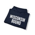 thumbnail image 4 of Moving to Wisconsin Hoodie, Gifts, Hooded Sweatshirt, 4 of 4