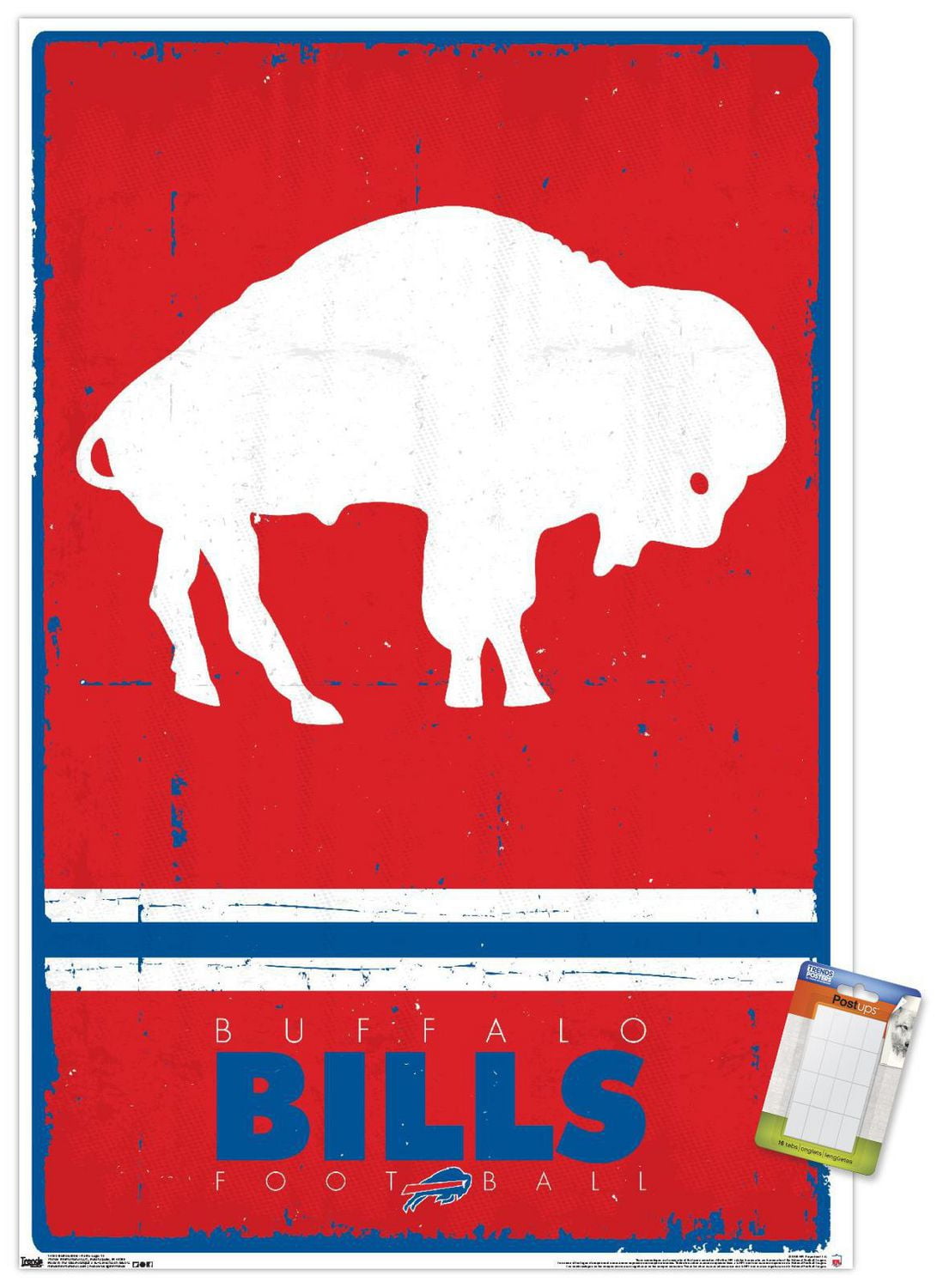 NFL Buffalo Bills - Retro Logo 15 Wall Poster
