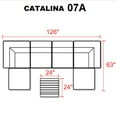 Catalina 7 Piece Outdoor Wicker Patio Furniture Set 07a