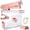 Rose Gold, variant on Acrylic Rose Gold Tape Dispenser Desktop Stapler, Acrylic Office Supplies Includes Staple Remover, Tape, 1000pcs Staples Desk Accessory Kit, Modern Clear Stationery Kit for Everyday Office Needs