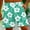 #461-Mint Green, variant on Ceisia Men Hawaii Print Shorts Drawstring Pockets Beach Swim Trunks Tropical Mint Green S Gifts for Father