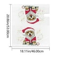 thumbnail image 3 of Ruiboury Weather-resistant And Robust Couch Cover Easy To Vivid Print Christmas Deer Pattern Mailbox Sleeve Cloth Standard Size YTYH2309047 1Set, 3 of 6