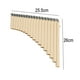 thumbnail image 2 of Flauta 18 tubos Panpipe música instrumento de viento y bolsa para estudiantes principiantes, Idea de regalo para músico principiante353, 2 of 6