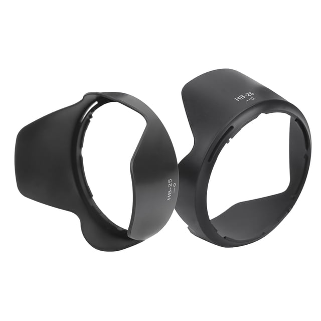 Sombrilla Parasol Para Objetivo Sombrilla Para Nikon 2Pcs HB25 Lens Hood Shade Para Nikon AFS VR 24120mm F/3.55.6G IFED/2485mm F/2.84D AF