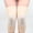 Beige-GL, variant on MMJ Knee Brace for Basketball Running Cycling Sports Support Breathable Non Slip One Pair