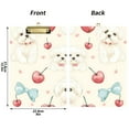 thumbnail image 5 of FORMRS Acrylic Clipboard with Low Profile Clip Standard A4 Letter Size, 12.5" x 9", Dogs Cherry Pattern, 5 of 8