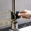 thumbnail image 5 of Earth Tones Pearlescent Bracket Sponge Organizer Adjustable Holder over The Faucet, 5 of 6