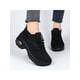 thumbnail image 2 of New Arrival Women's Fashion Casual Slip-On Square Dance Shoes With Air Cushion, Thick Sole, Soft Bottom, Increase & Braided, Big Size For Cross-Border, 2 of 4