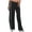 Black, variant on Wide Leg Sweatpants Women Gift for Wives Tear Away Joggers Pants 2 Side Zippers Snap Off Full Open Down Sweatpants Leg Post Surgery Pant with Pockets