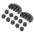 thumbnail image 1 of Uxcell 4/4 Violin Mute Practice Mute Set, Claw Style Red for Fiddle Volume Control, 1 of 6