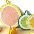 thumbnail image 5 of Visland Cotton Thread Weave Kitchen Pot Holders, Hot Pads for Kitchen Thick Trivets Hot Coasters, Potholders, Hot Mats, 5 of 15