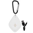 thumbnail image 1 of Portable and Quiet Ultrasonic Mosquito Repellent USB with Hanging Hook White, 1 of 4