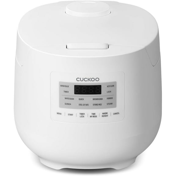6-Cup / 1.5 Qt. (Uncooked) Micom Rice Cooker and Warmer, Steamer basket, 11 Operating Modes: White Rice, Brown Rice & More, Nonstick Inner , Made in Korea, Small Rice Cooker, Multi Cooker, CR-0641F