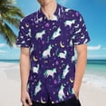 thumbnail image 5 of High Quality Hawaiian Shirts for Men Short Sleeve Aloha Beach Shirt Floral Summer Casual Button Down Shirts Blouses 3XZZ4H, 5 of 7
