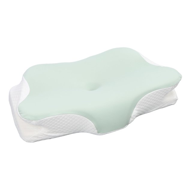 Sleep Cervical Support Pillow Ergonomic Memory Foam Enhanced Comfort Removable Neck Support Pillow for Sleeping