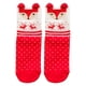 thumbnail image 5 of Sonducket Calcetines navideños de algodón para mujer, festival temático de vacaciones, decoración temática de vacaciones de algodón, Gran zorro de los Medias Rojas 2Conjunto, 5 of 6