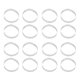 thumbnail image 1 of 16 Piezas Circular Poroso Anillo de Tarta Torre Inferior Molde para Pasteles Herramientas para Hornear Anillo de Mousse de Pastel Perforado Resistente Al Calor, 10 cm, 1 of 5