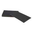 thumbnail image 1 of Hojas de lijado de gancho y lazo Unique Bargains 140x115mm negras 600 grano, molienda y pulido eficientes para la fabricación y reparación de automóviles, procesamiento de metales, 1 of 7