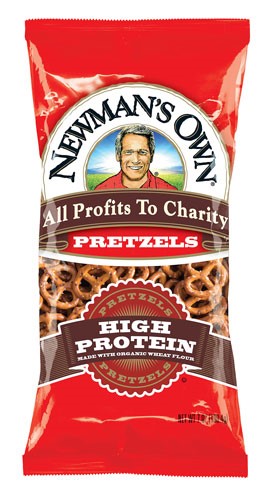 Newman's Own Organics Organic Pretzels High Protein 7 Ounce by NEWMAN'S OWN
