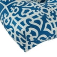 thumbnail image 5 of Greendale Home Fashions Tufted Outdoor 20'' x 20'' Seat Cushion, Set of 2, Indigo, 5 of 9