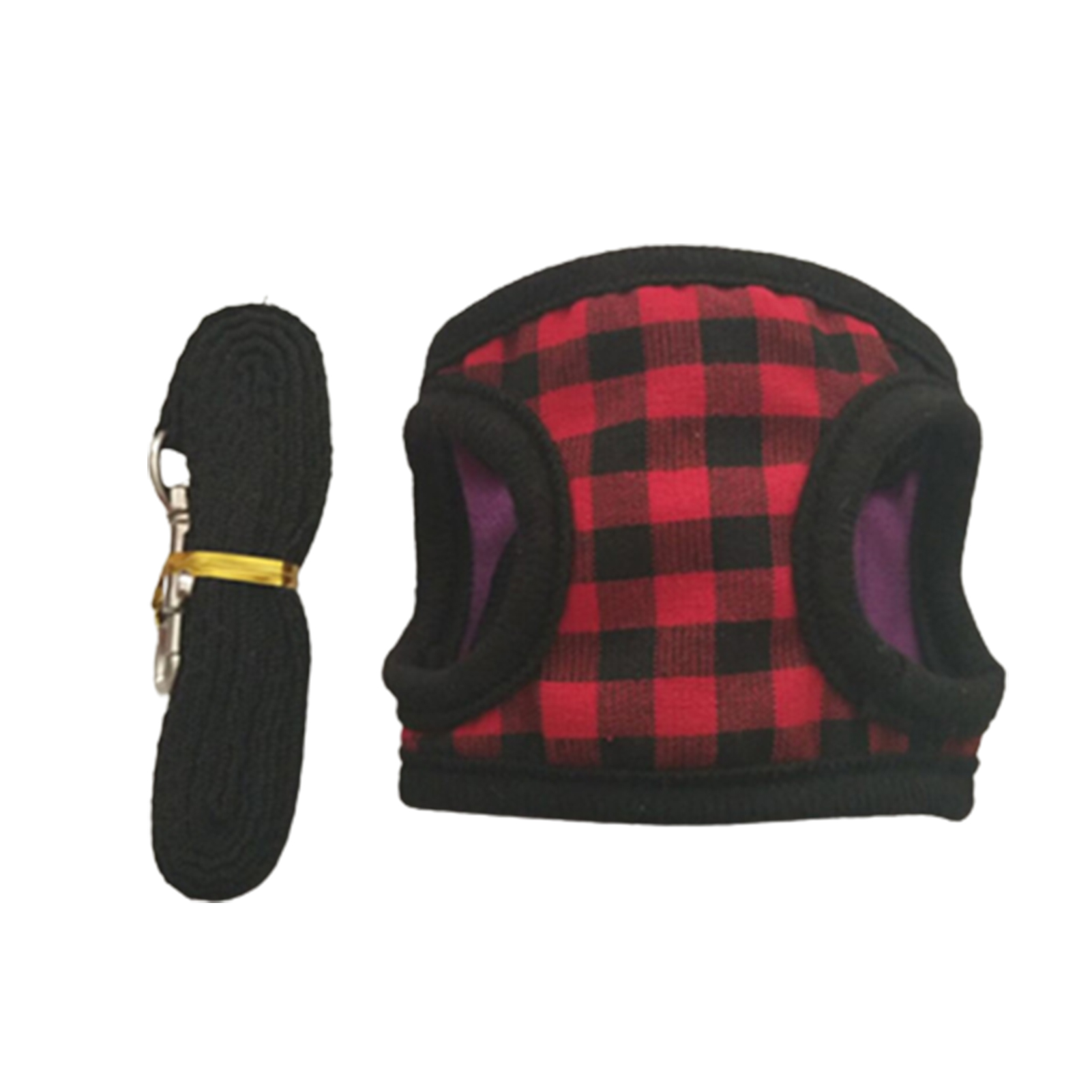 HEVIRGO Pet Harness Bowknot Decor Antibiting Polyester Guinea Pig