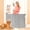 Gray, variant on TULILLO Retractable Adjustable Auto-Lock Metal Indoor Baby Safety Gate, 48 in Tall x 59 in Wide, Black(Drill Needed)