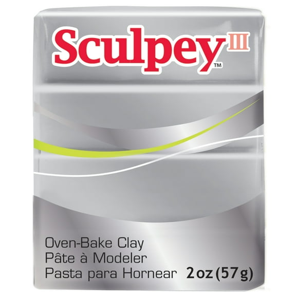 Sculpey III, 2 oz., Silver