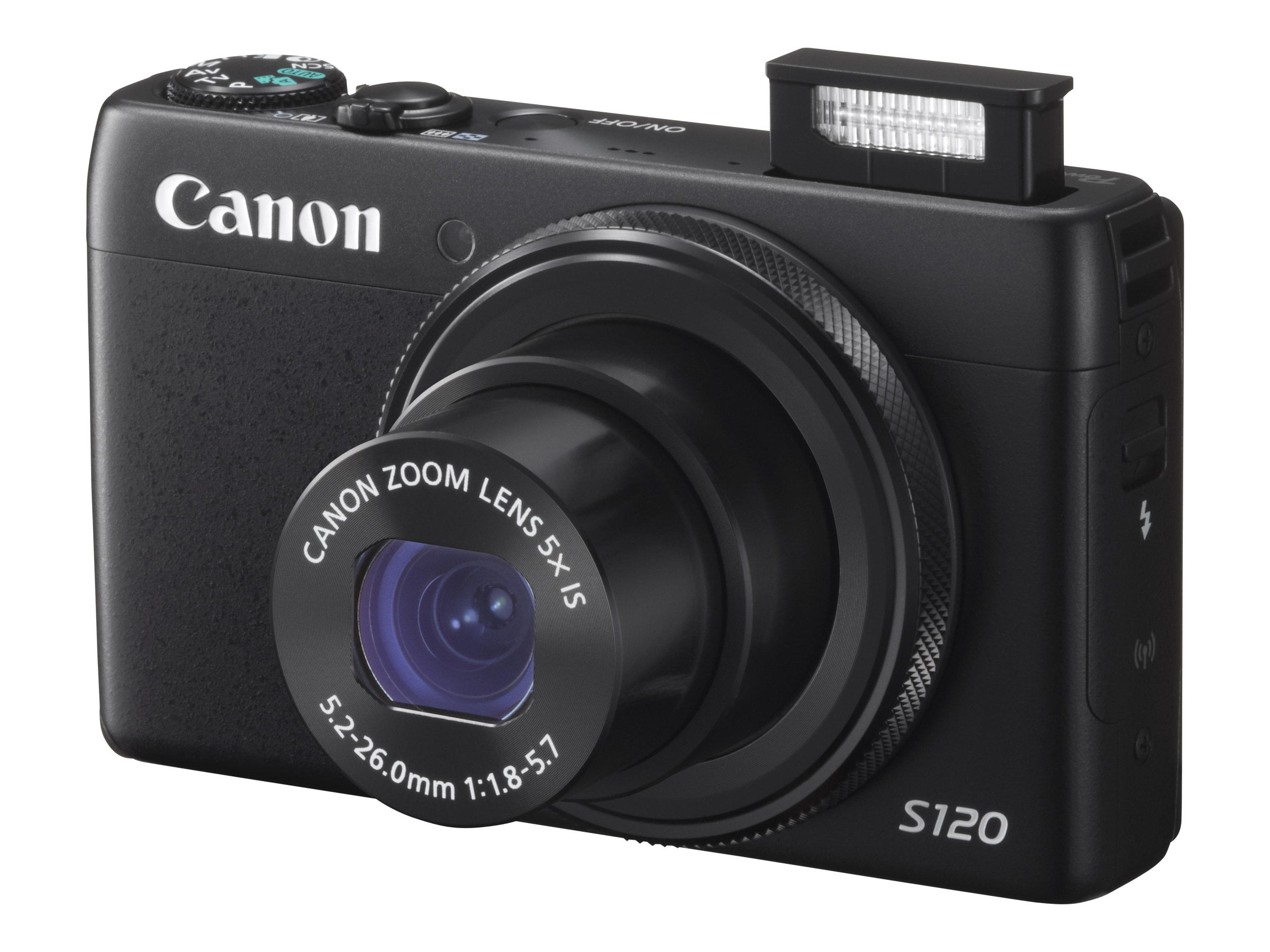 Canon PowerShot S120 - Digital camera - compact - 12.1 MP - 5x optical
