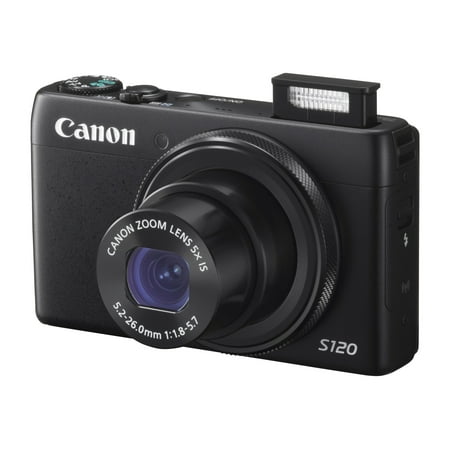 Canon PowerShot S120 12.1 Megapixel Compact Camera, Black