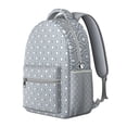 thumbnail image 2 of Geometric Shapes Textured Modern Backpack - Spacious College Bookbag with Organizer Pockets, Stylish Laptop Carryall for School & Work, Premium Gift, 2 of 6
