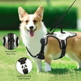 thumbnail image 4 of Pet Vest For Walking With Handle Adjustable Reflective Dog Cat Harness Christmas Graffiti, 4 of 7