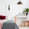 thumbnail image 2 of Stupell Fashionable Woman Glam Coffee Cup Beauty & Fashion Painting Wall Plaque Unframed Art Print Wall Art, 2 of 6
