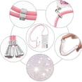 thumbnail image 6 of Long Crossbody Lanyard Clear Case for Samsung Galaxy A54 5G with Adjustable Neck Strap, Glitter Sparkly Bling Quicksand Phone Cover Cases for Samsung Galaxy A54 5G QKG Colorful, 6 of 14