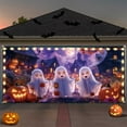 Garage : Themed Banner With Haunting Graphics For Car Enthusiasts