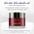 thumbnail image 2 of SNS Nails Gelous Winter Wonderland Collection Dipping Powder NO U/V NO SMELL (WW03 Kiss at Midnight), 2 of 7