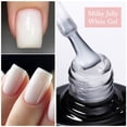 thumbnail image 2 of UR SUGAR 7ml botella de vidrio lechoso gelatina blanca Gel esmalte de uñas Color blanco UV Led Gel barniz para manicura Nail Art Base Top Tan Jianjun unisex, 2 of 2