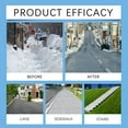 thumbnail image 6 of AIDOSHY Ice Melt, Pet-Friendly Ice Melt , Fast-Sodium Chloride Formulas,Lasts 3X Longer, Blue Salt Safer for Pet & Surfaces,Sidewalk Salt, Driveway Salt, 3.95oz Bucket with Scoop, 6 of 10