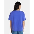 thumbnail image 3 of Mother’s Day Women’s Flower Market Cotton Graphic Tee from Way to Celebrate, Sizes S-XXXL, 3 of 5