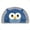 Owl, variant on Semicircle Animal Bathroom Rug, Plush Microfiber Bath Mat Non-Slip Soft Shower Rug Cute Bath Rugs, Water Absorbent Thick Shaggy Floor Mats, Machine Washable, Shiba Inu, 17.7" x 29.5"